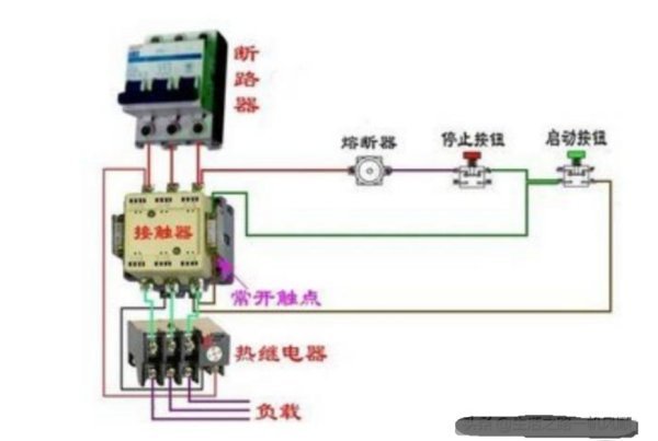 接触器接线图解大全